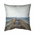 Fondo 26 x 26 in. Relaxing Beach-Double Sided Print Indoor Pillow FO2774634